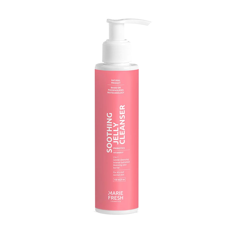 Заспокійливий гель для вмивання Marie Fresh Cosmetics Soothing Jelly Cleanser для сухої та нормальної шкіри, 150 мл